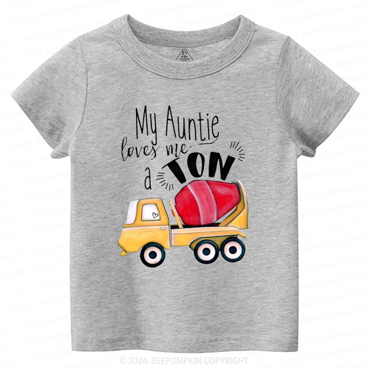 My Auntie Loves Me A Ton Toddler&Kids Tees 