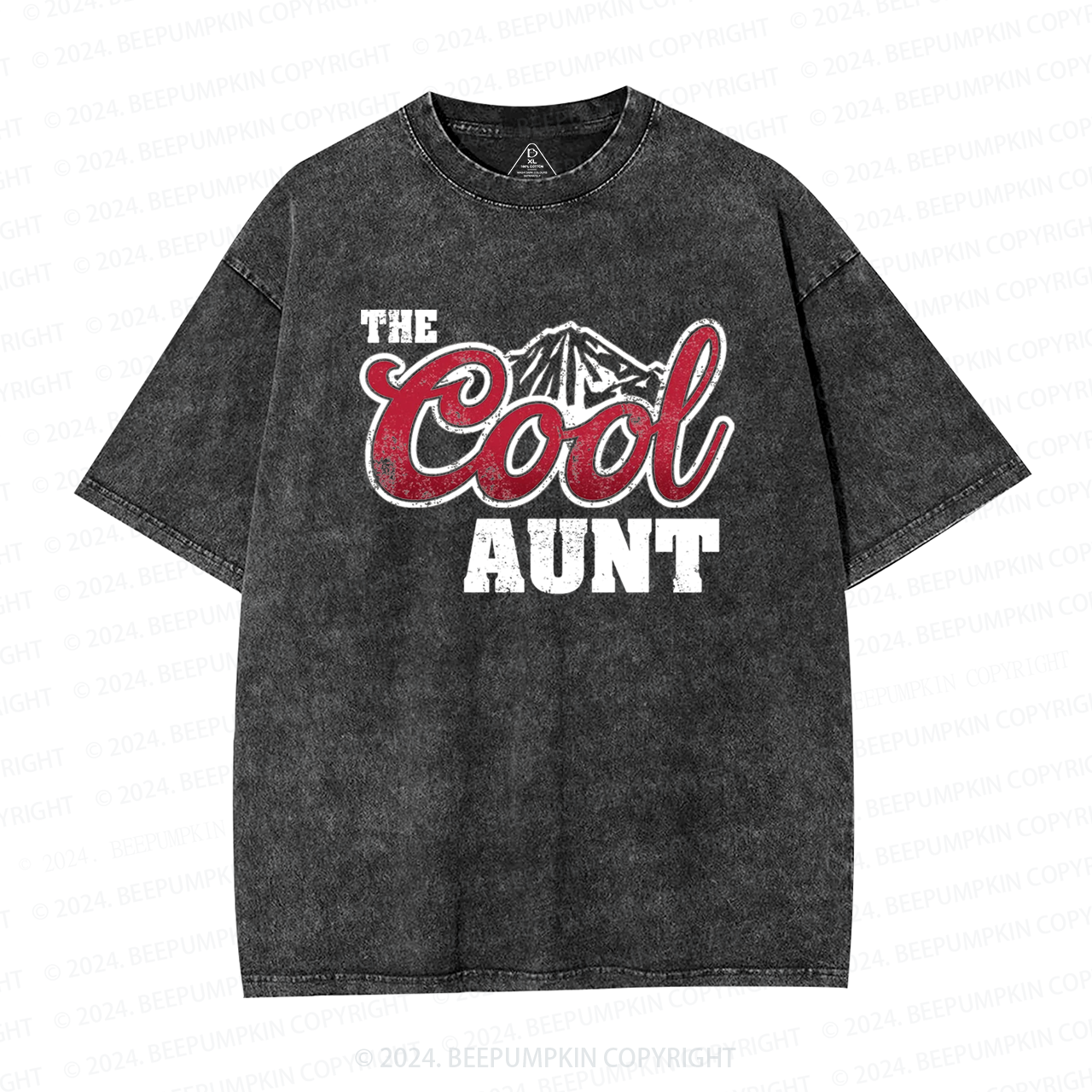 The Cool Aunt Adult Washed Tees