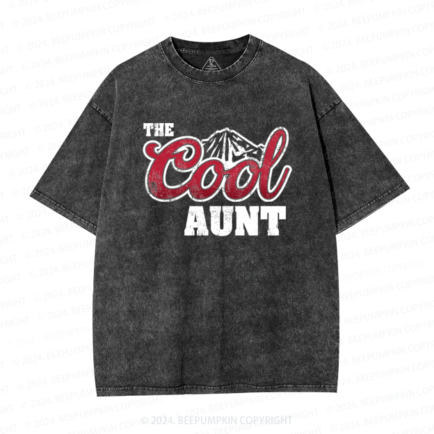 The Cool Aunt Adult Washed Tees