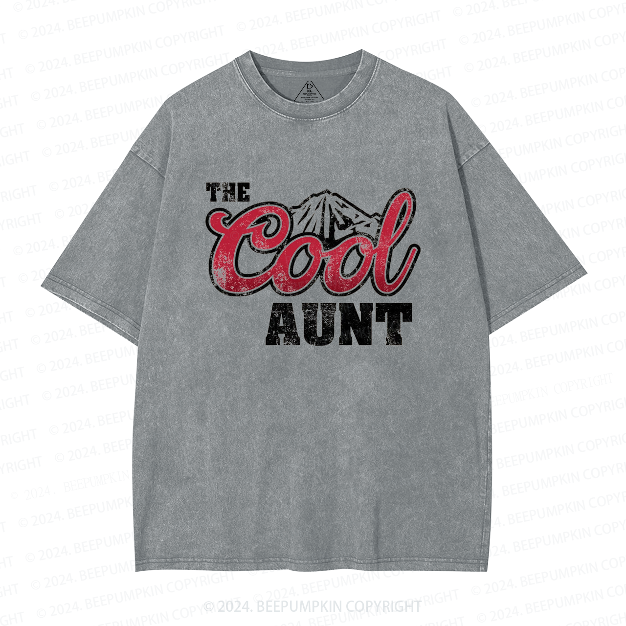 The Cool Aunt Adult Washed Tees