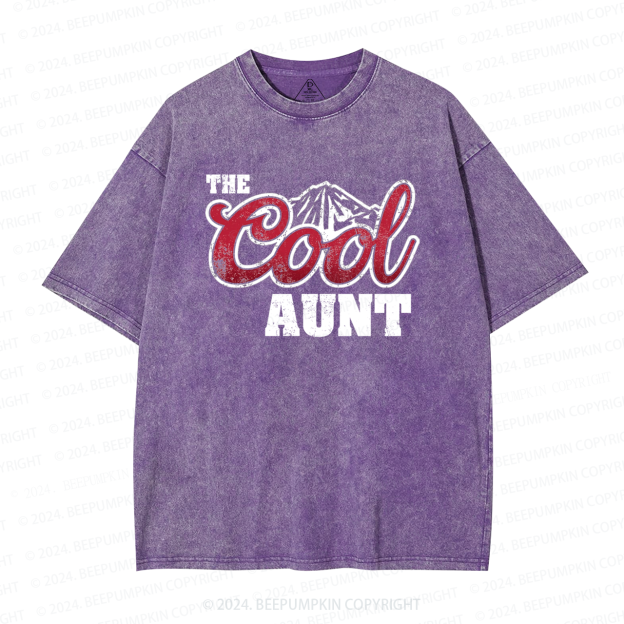 The Cool Aunt Adult Washed Tees
