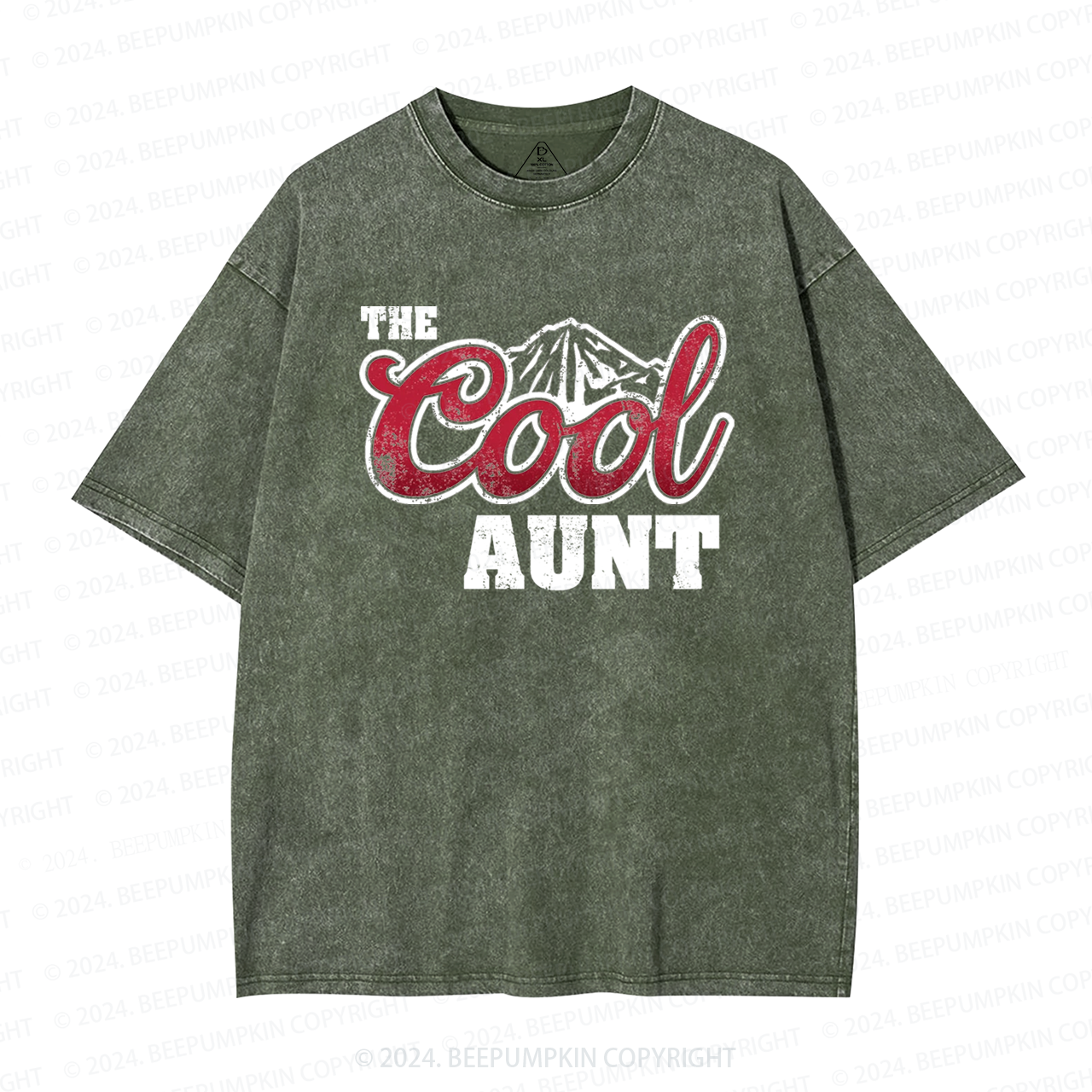 The Cool Aunt Adult Washed Tees