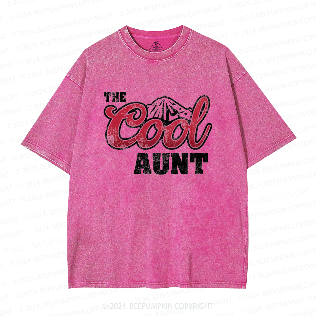 The Cool Aunt Adult Washed Tees