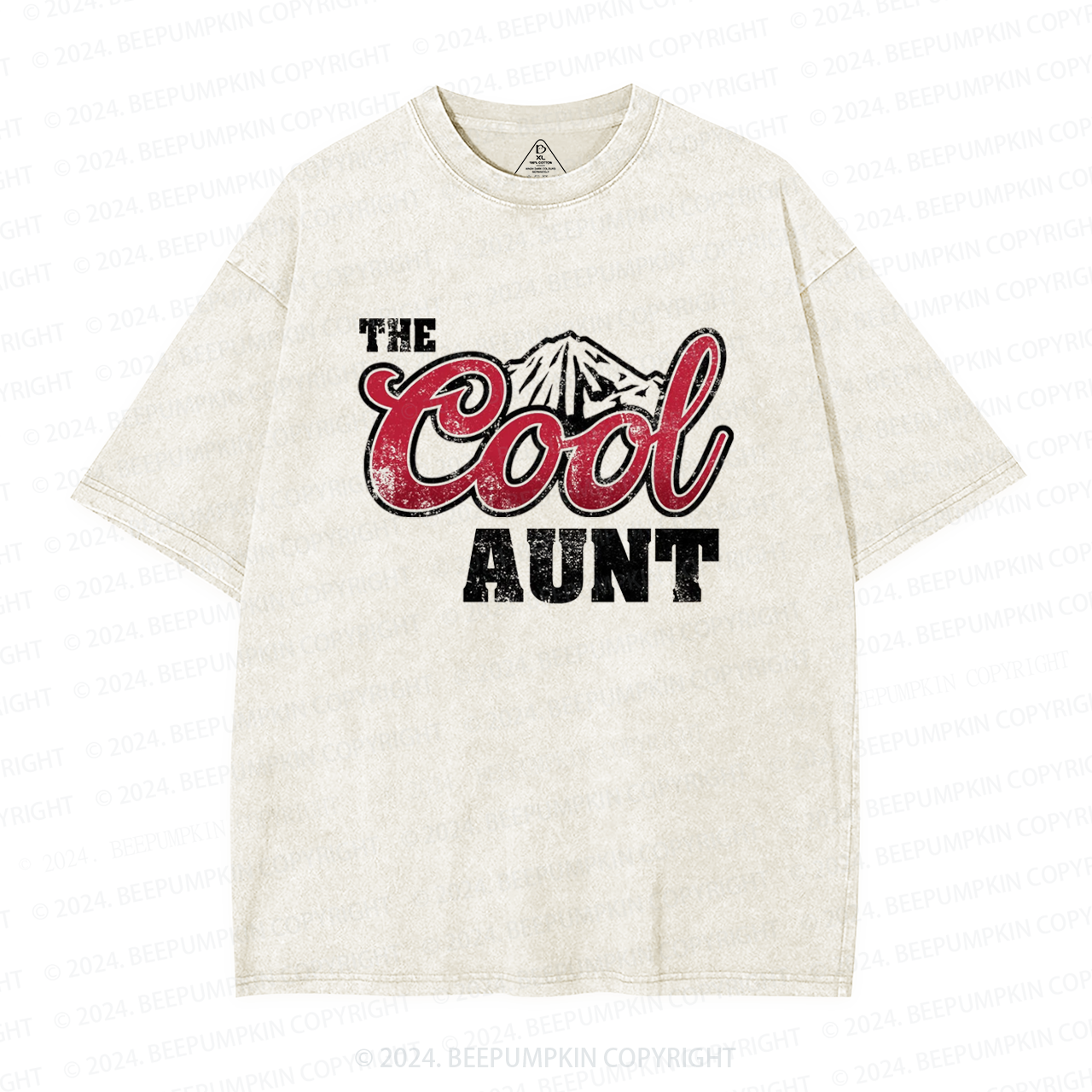 The Cool Aunt Adult Washed Tees