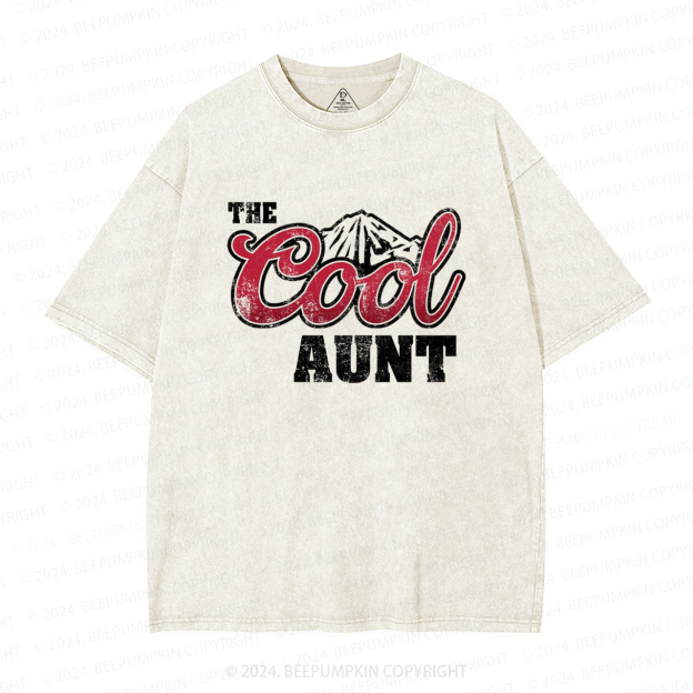 The Cool Aunt Adult Washed Tees