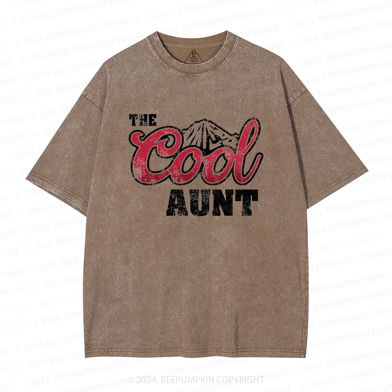 The Cool Aunt Adult Washed Tees