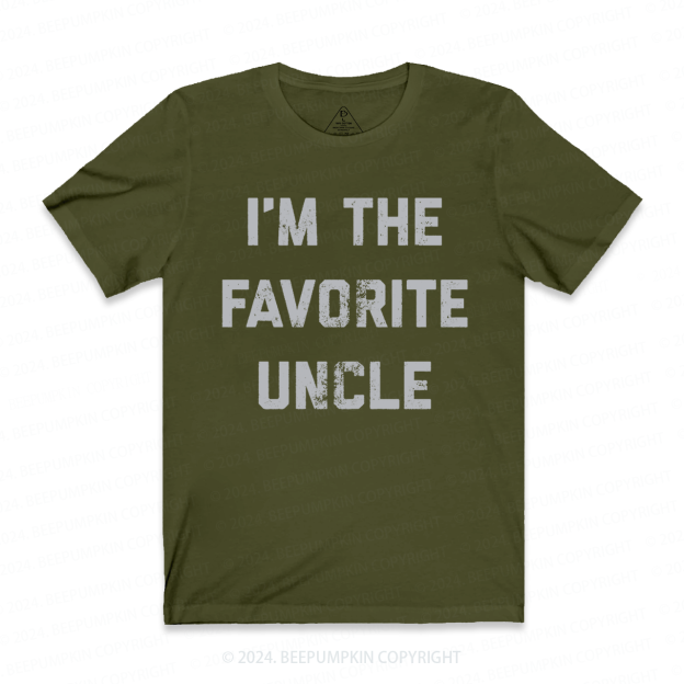 I'm The Favorite Uncle T-shirt