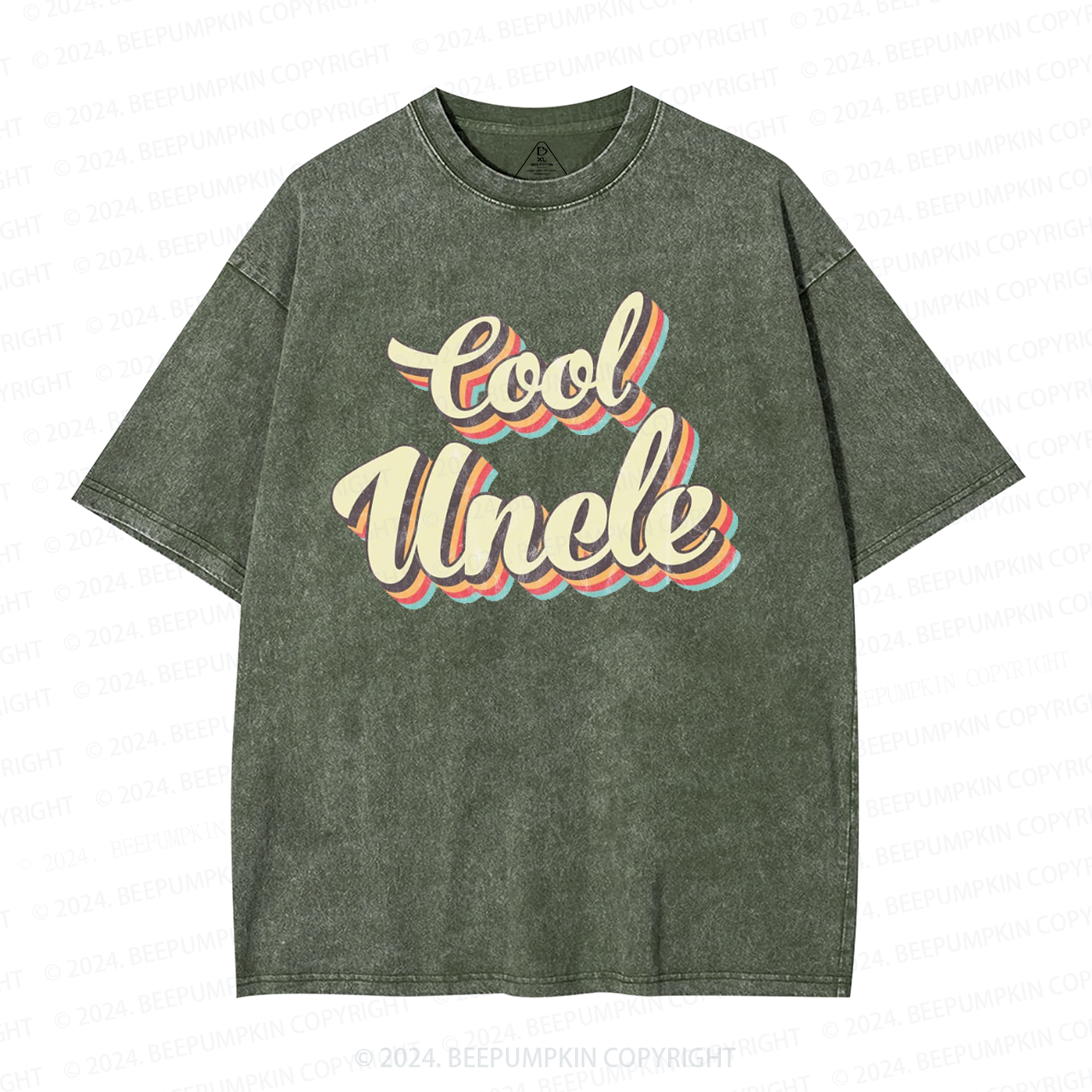 Cool Uncle Washed T-Shirts 