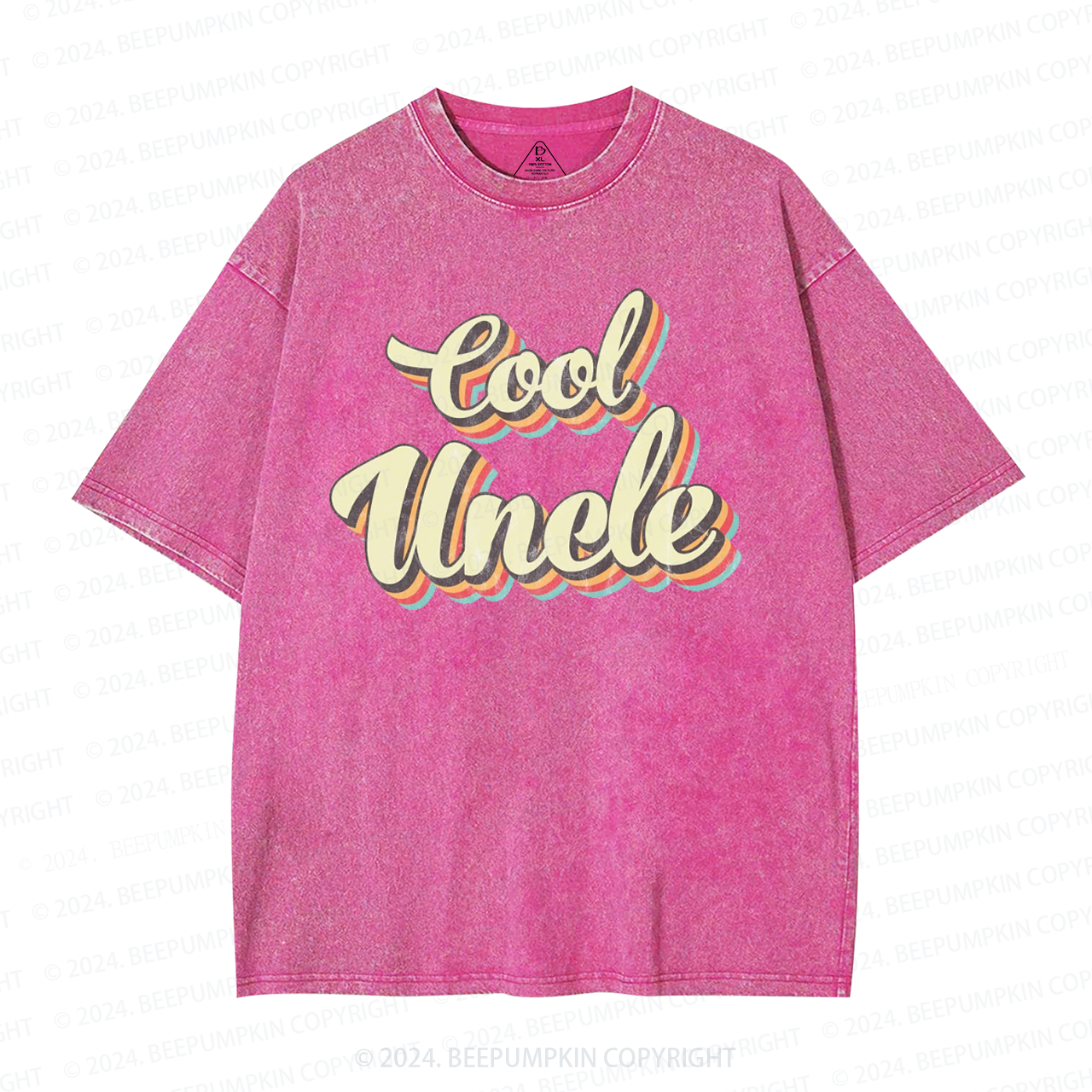 Cool Uncle Washed T-Shirts 
