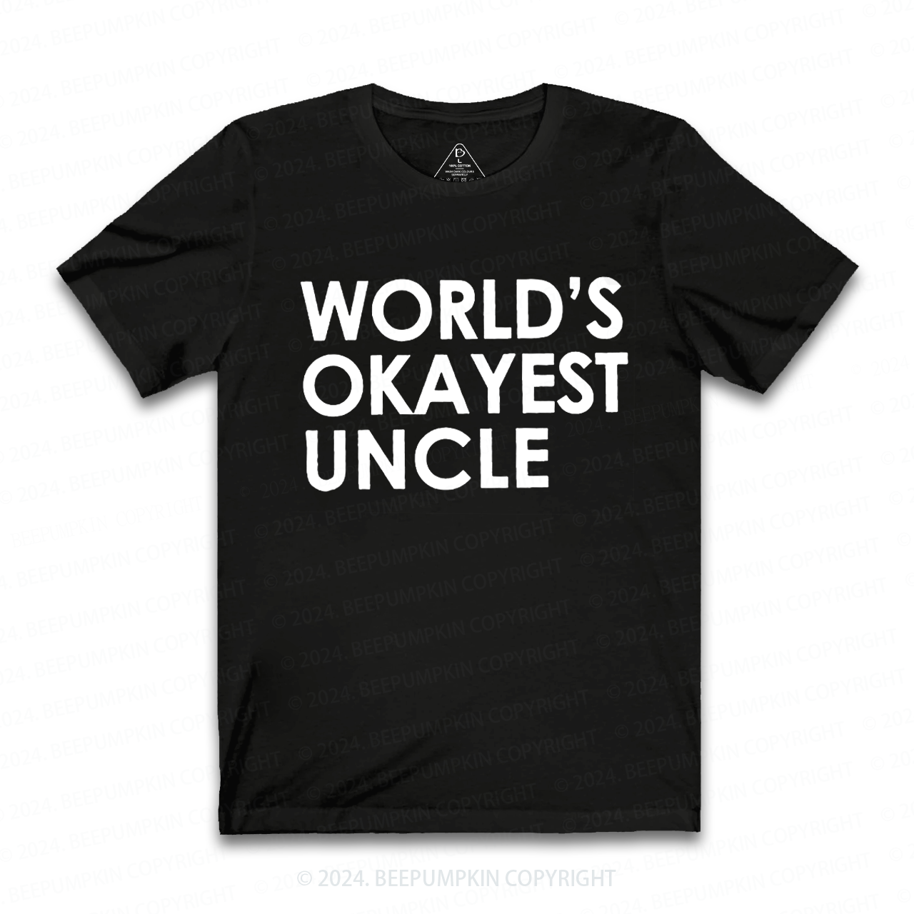 World's Okayest UNCLE T-shirt