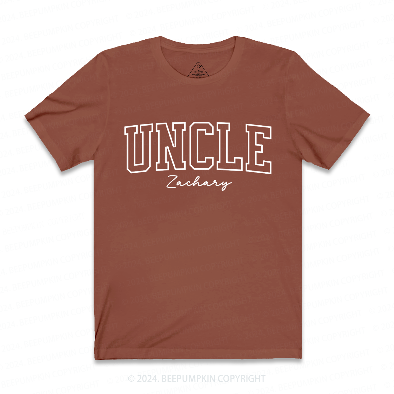 Personalized Aunt & Uncle Name Shirt 