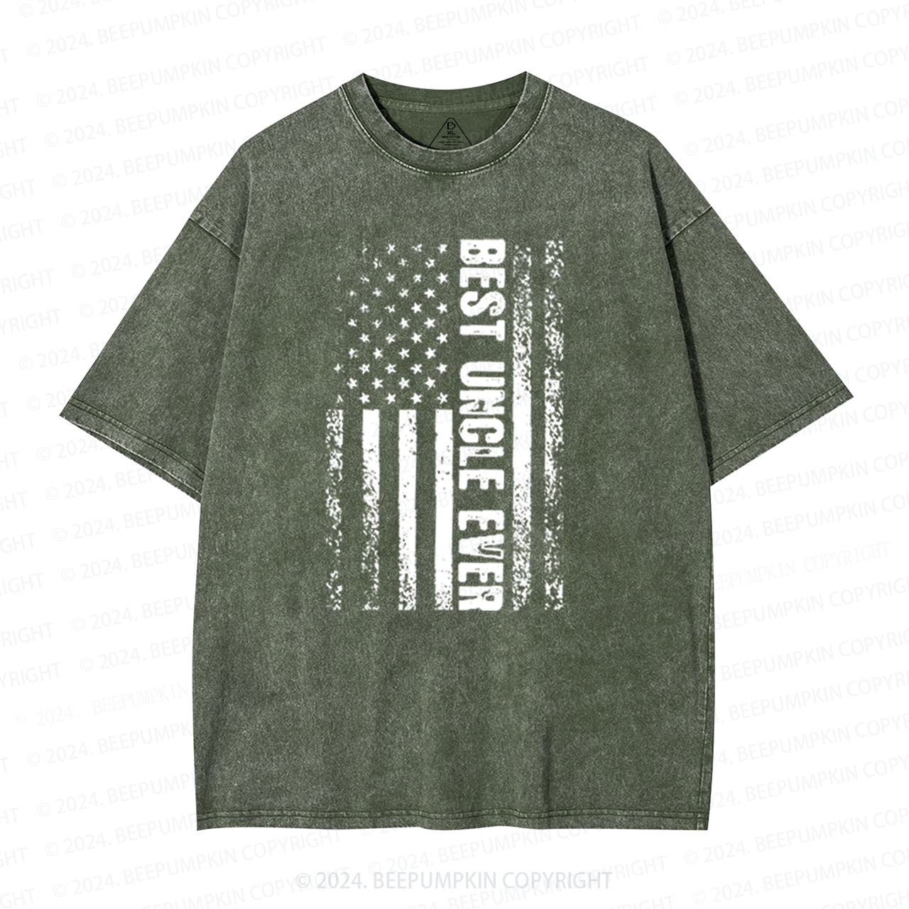 Best Uncle Ever Uncle Washed T-Shirts 
