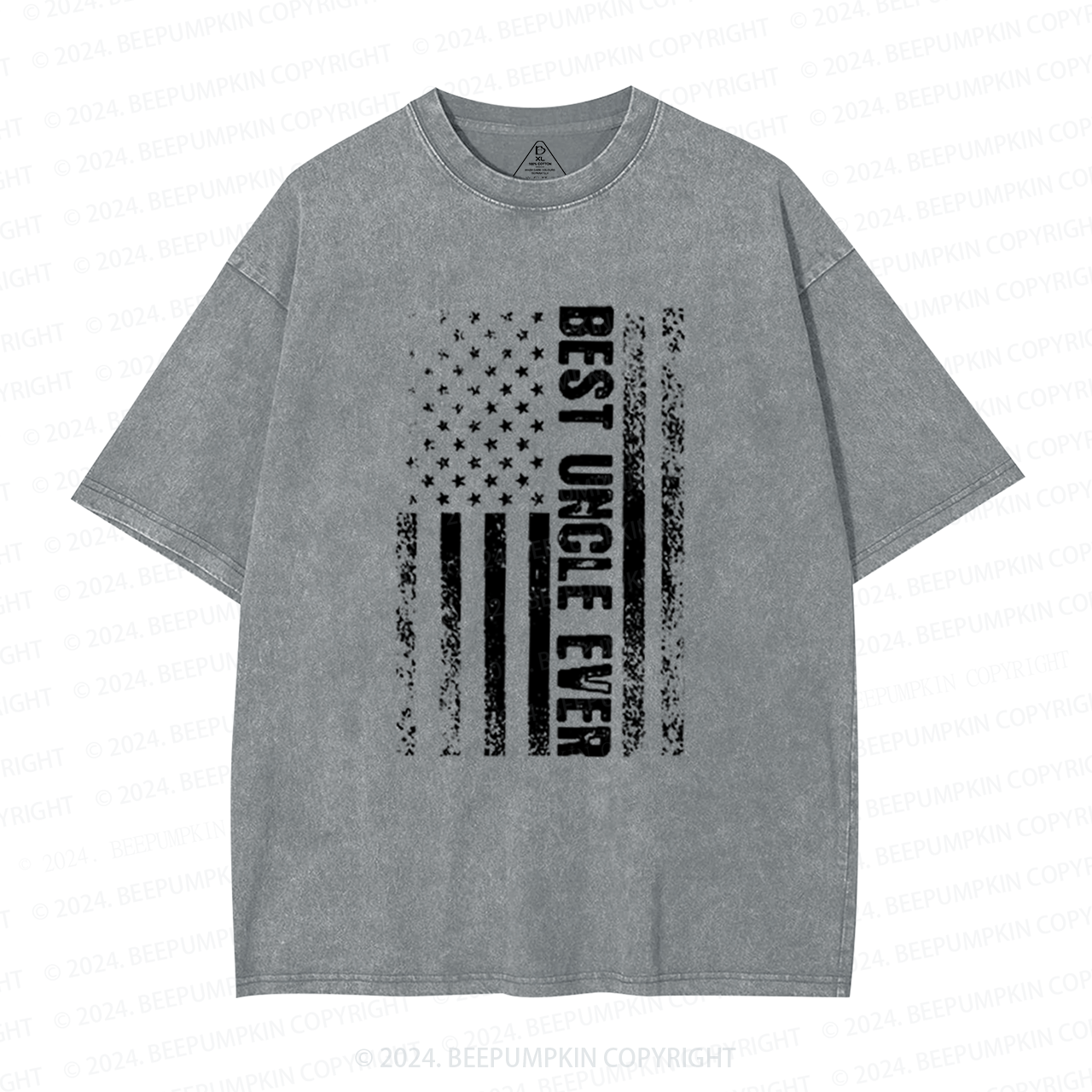 Best Uncle Ever Uncle Washed T-Shirts 