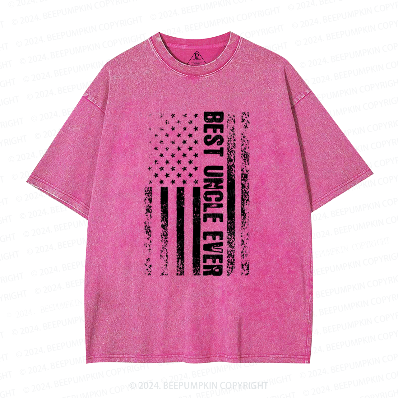 Best Uncle Ever Uncle Washed T-Shirts 