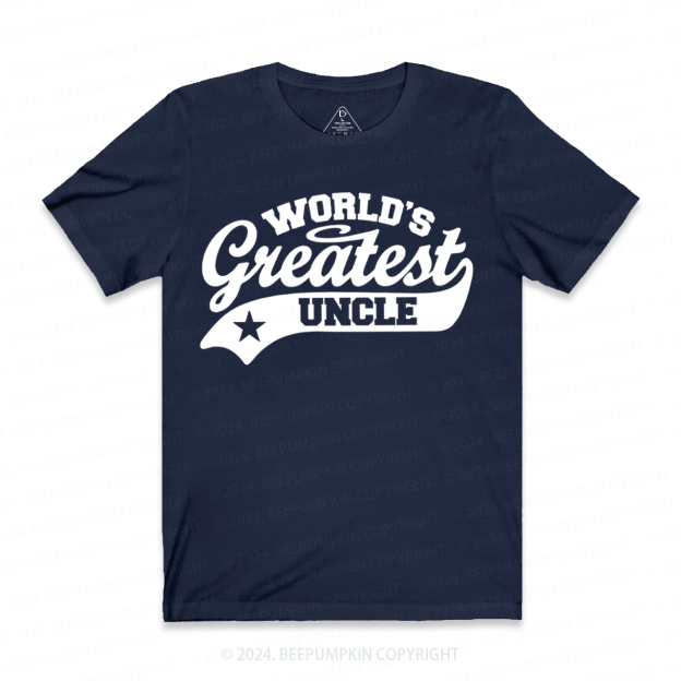 World’s Best Uncle T-shirt
