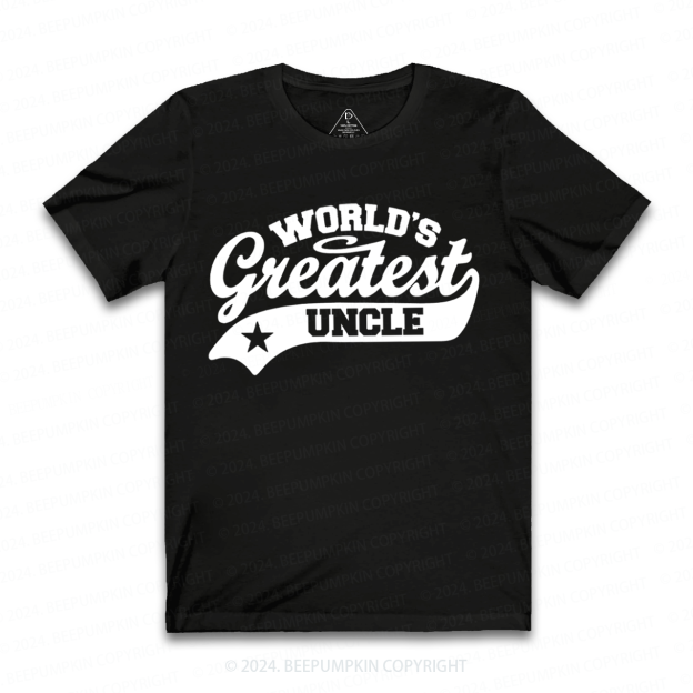 World’s Best Uncle T-shirt