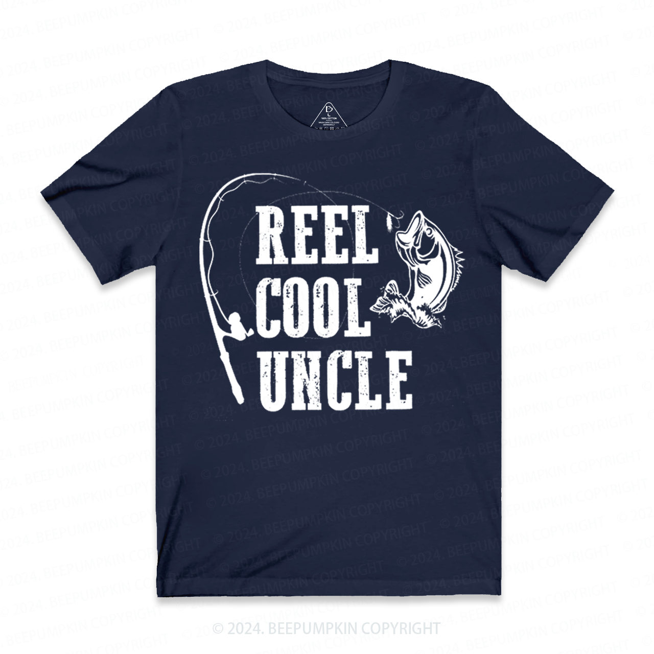  Fishing Reel Cool Uncle T-shirt