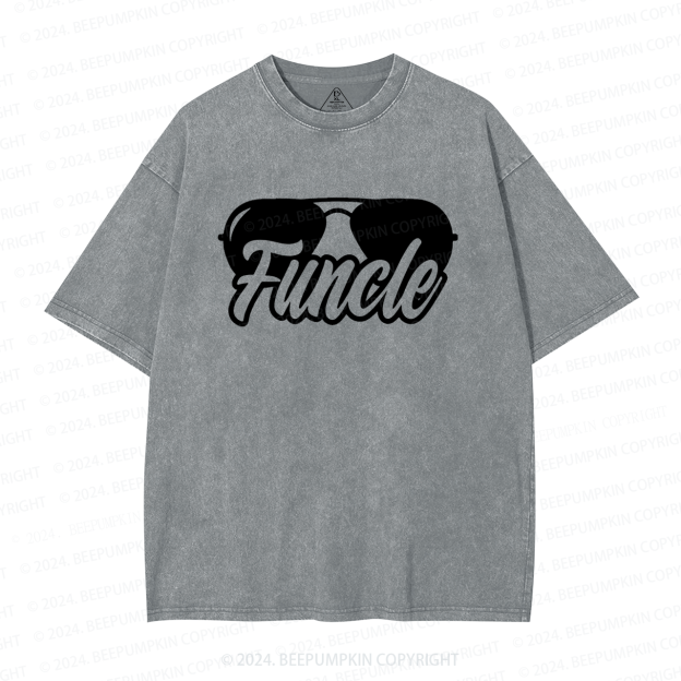 Funcle Uncle Washed T-Shirts 
