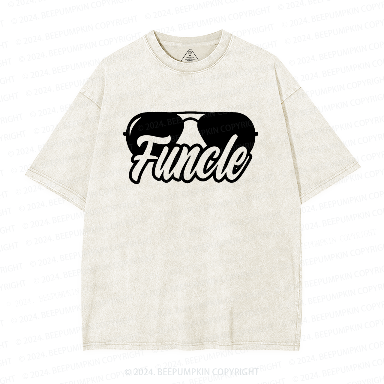 Funcle Uncle Washed T-Shirts 