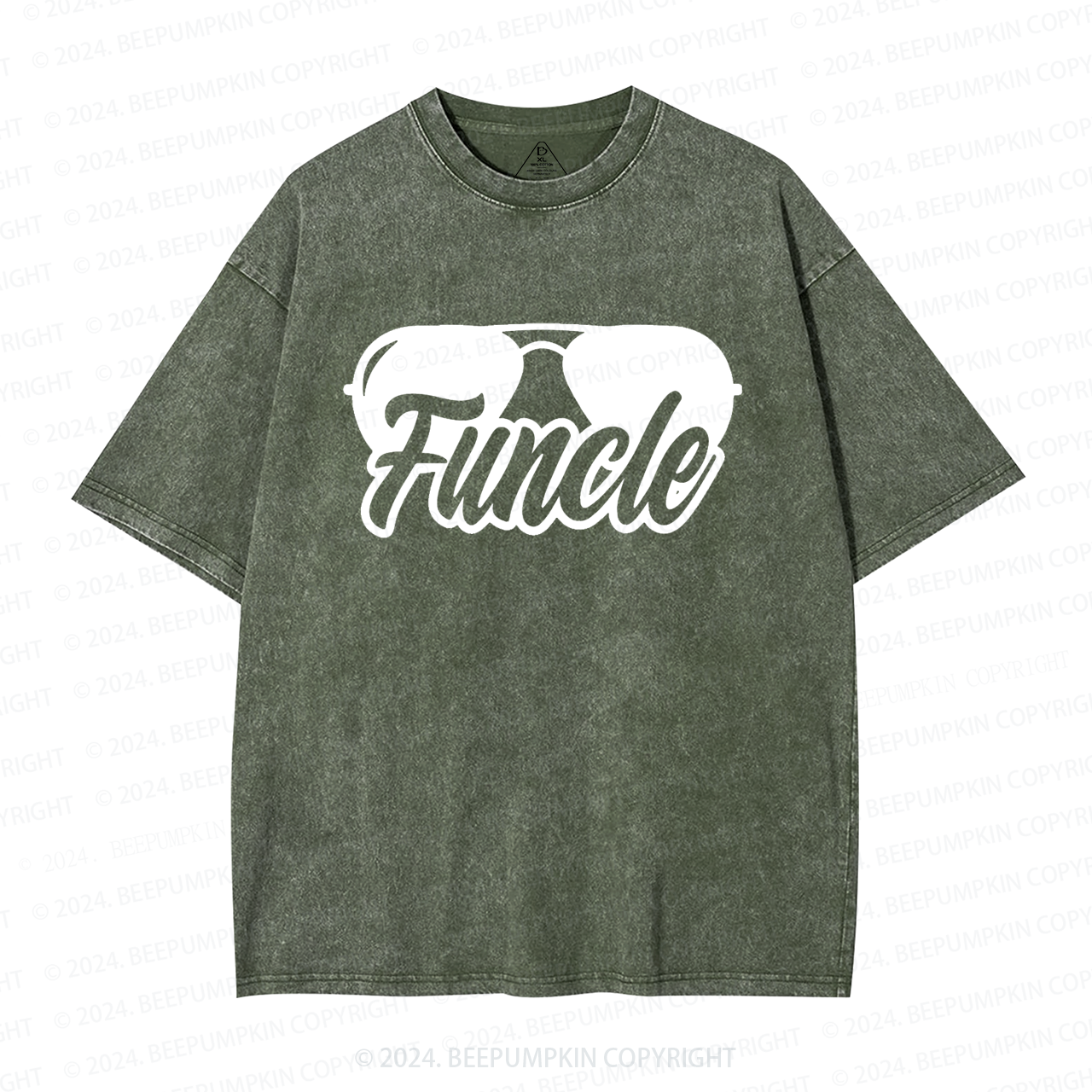 Funcle Uncle Washed T-Shirts 