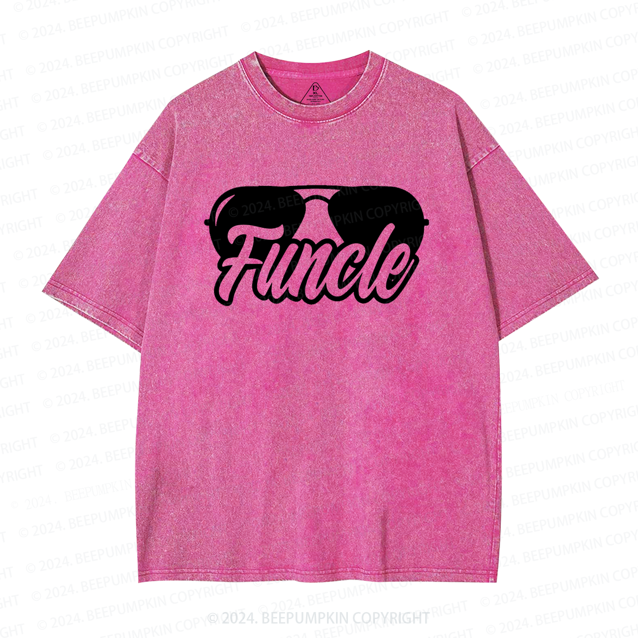 Funcle Uncle Washed T-Shirts 