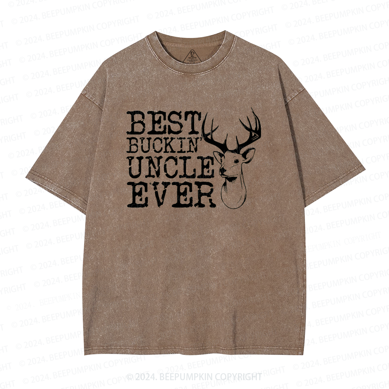 Best Buckin' Uncle Ever Washed T-Shirts 