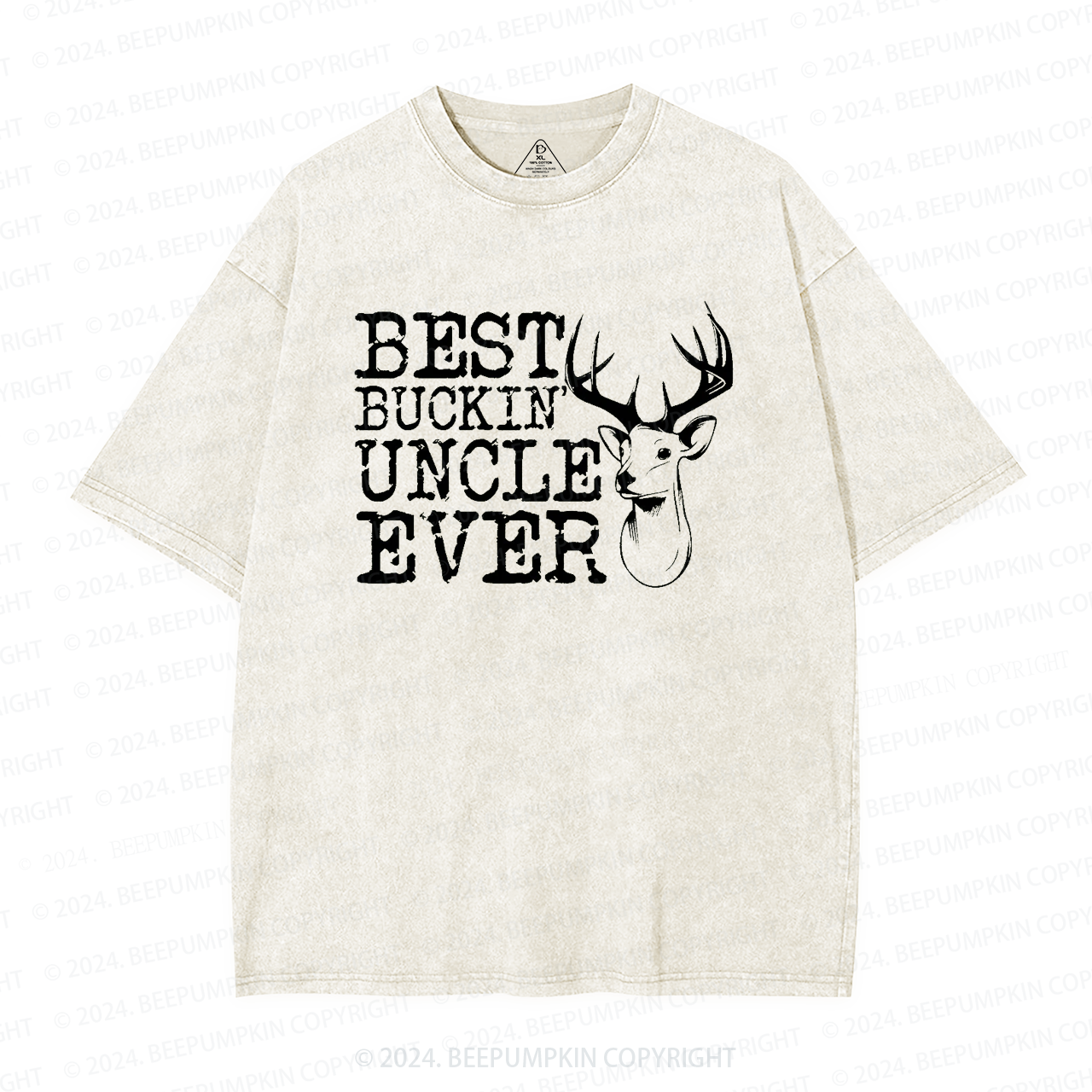 Best Buckin' Uncle Ever Washed T-Shirts 