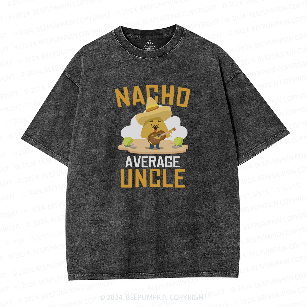 Nacho Lover Uncle Ever Washed T-Shirts 