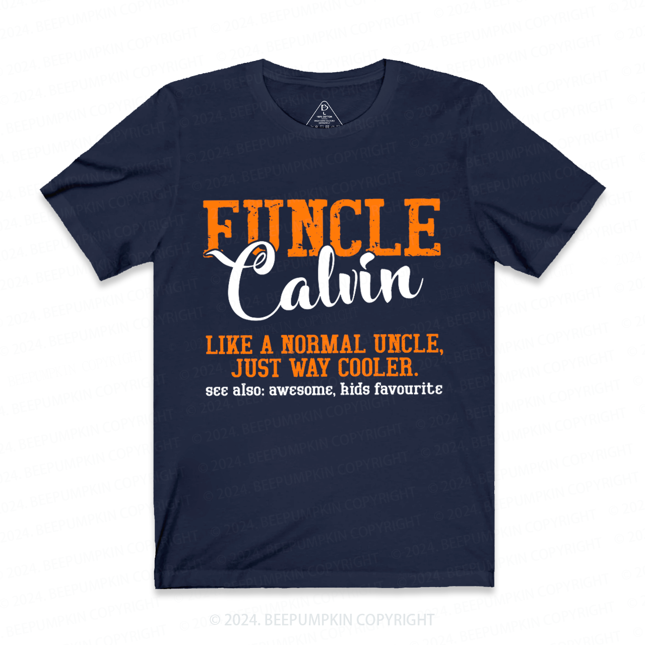 Personalized Like A Normal Uncle Just Way Cooler Uncle Shirt