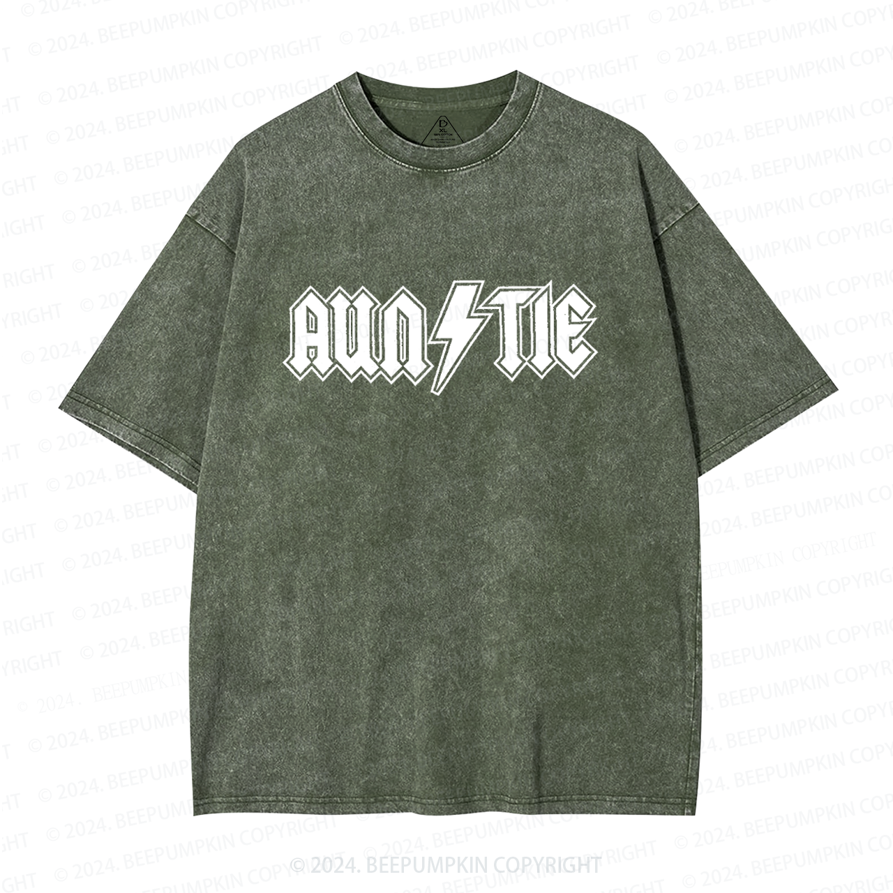 Auntie Lightning Aunt Washed T-Shirts 
