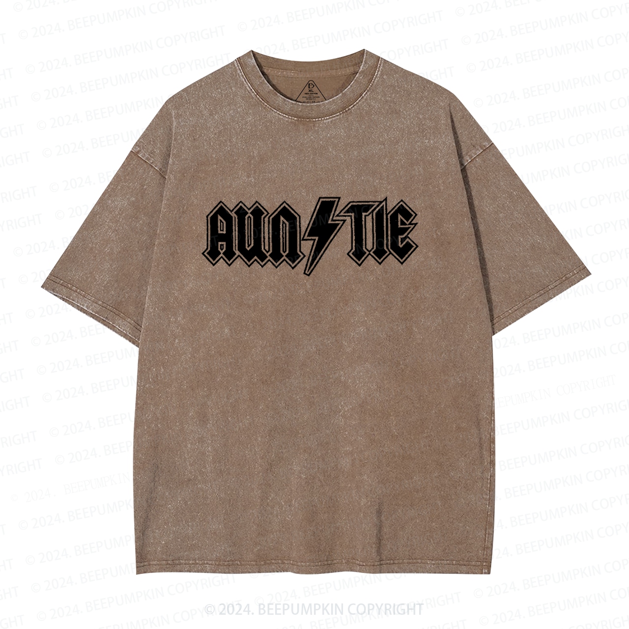 Auntie Lightning Aunt Washed T-Shirts 
