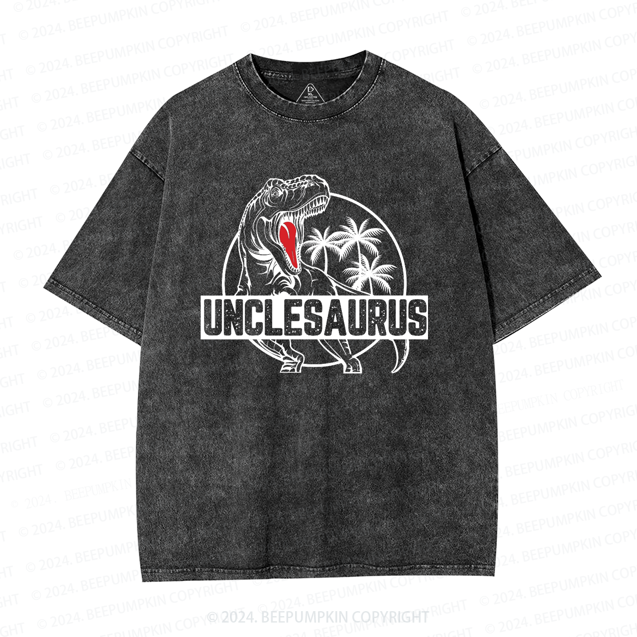 Unclesaurus Uncle Washed T-Shirts