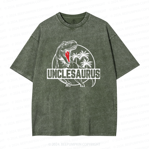 Unclesaurus Uncle Washed T-Shirts 
