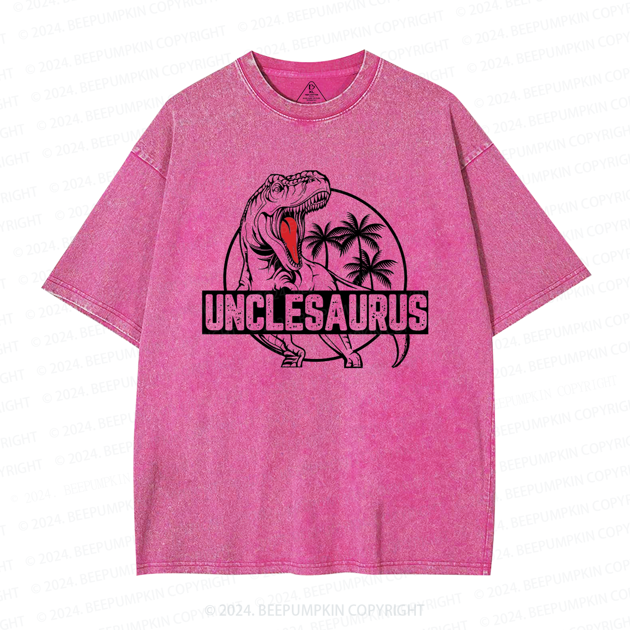 Unclesaurus Uncle Washed T-Shirts 