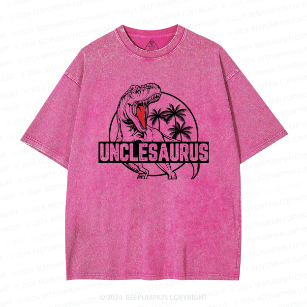 Unclesaurus Uncle Washed T-Shirts 
