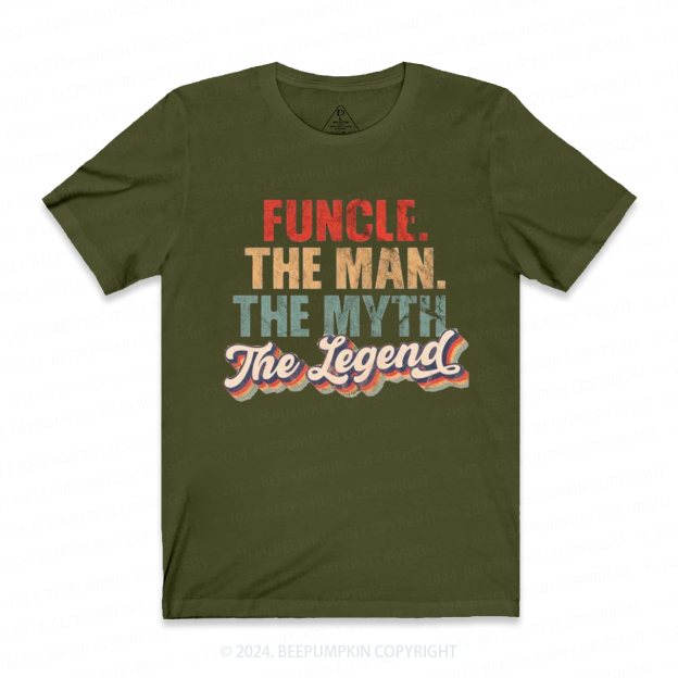 he Man The Myth The Legend Uncle Shirt