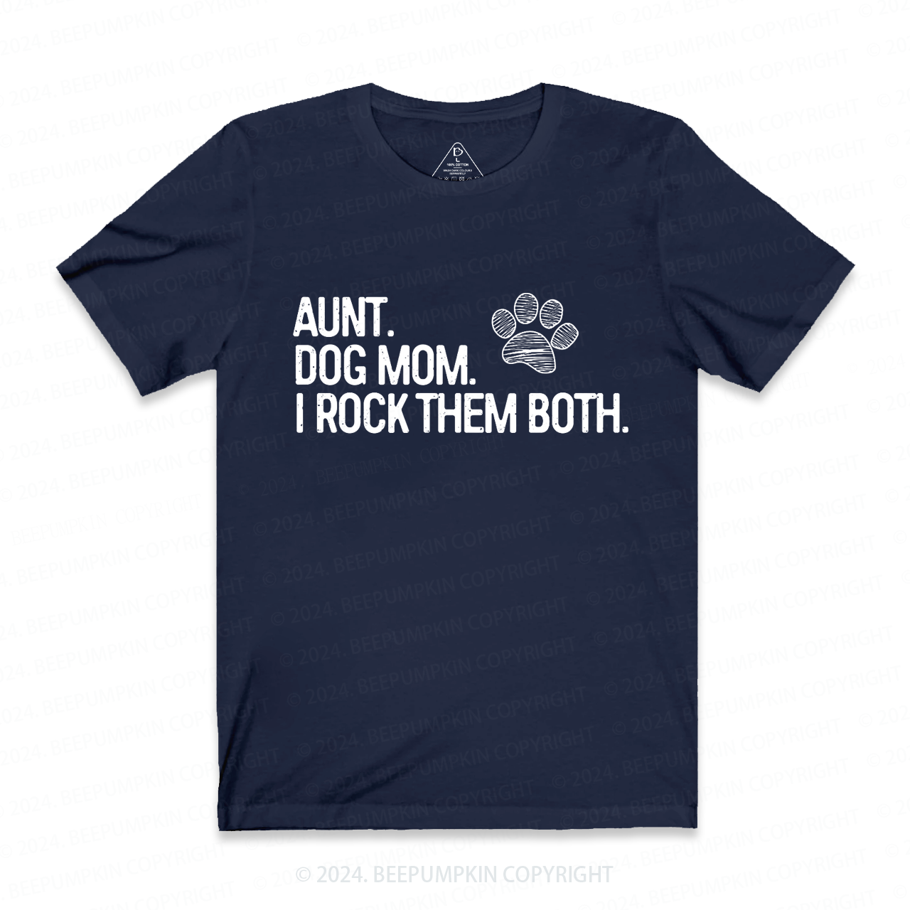 Aunt and Dog Mom Aunt T-Shirts 