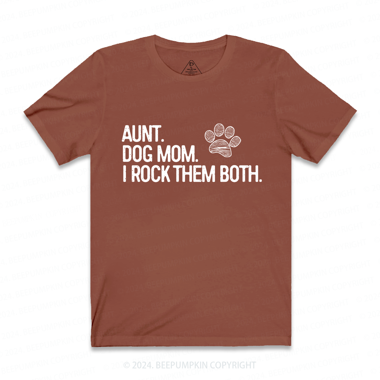 Aunt and Dog Mom Aunt T-Shirts 