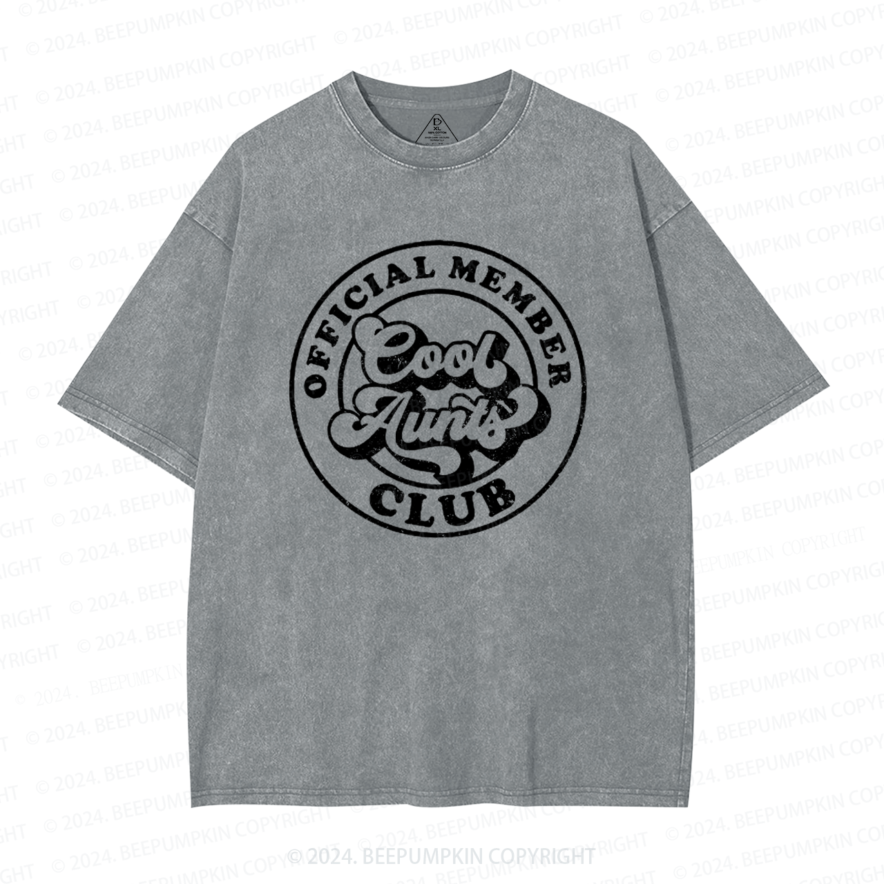 Cool Aunts Club Aunt Washed T-Shirts 