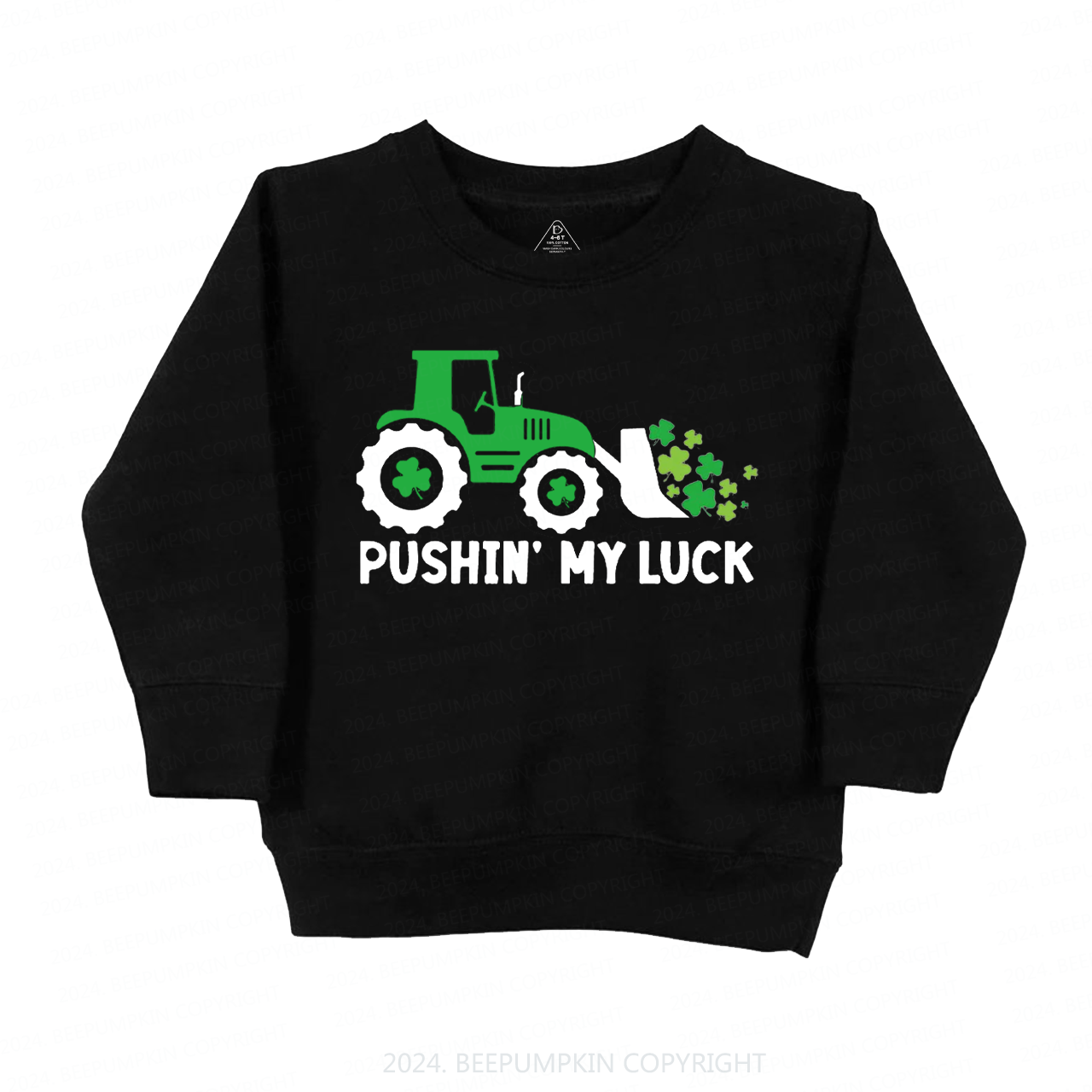 Stripe Heart Valentine Kids Sweatshirt Sale-Beepumpkin™