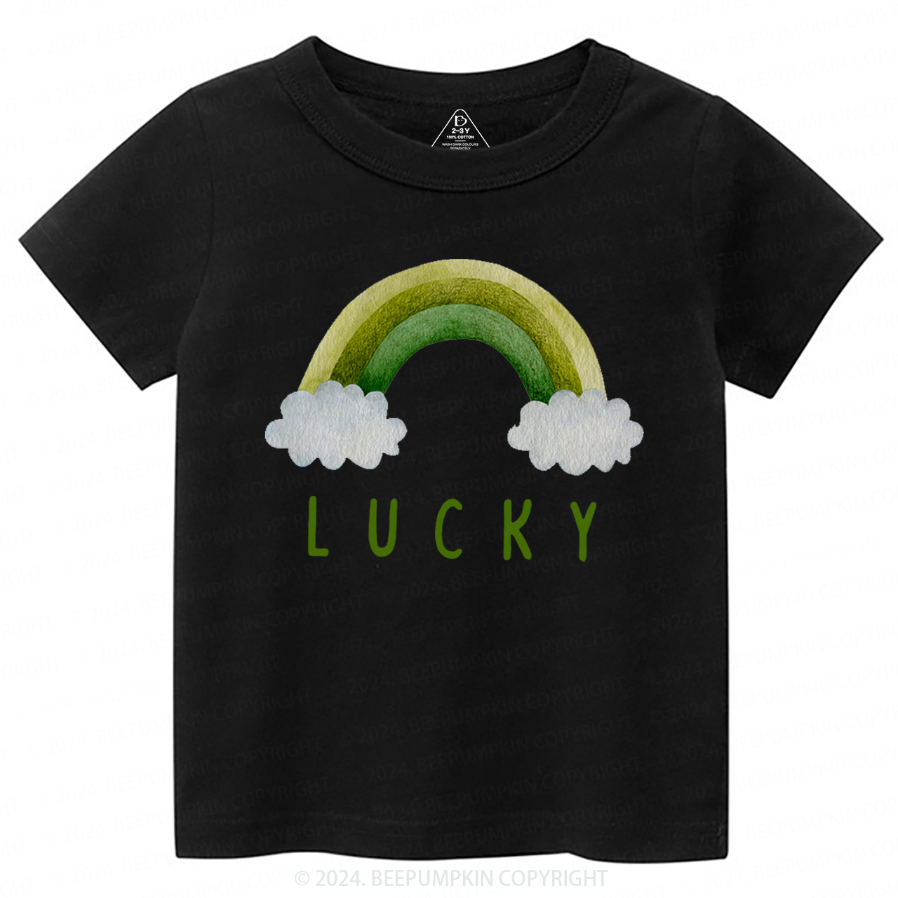 Luck Of the Rainbow St.Patricks Day Toddler Tees