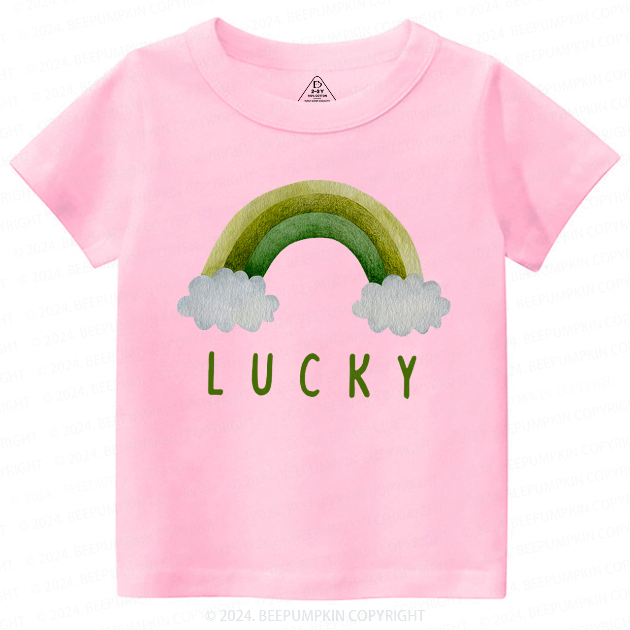 Luck Of the Rainbow St.Patricks Day Toddler Tees