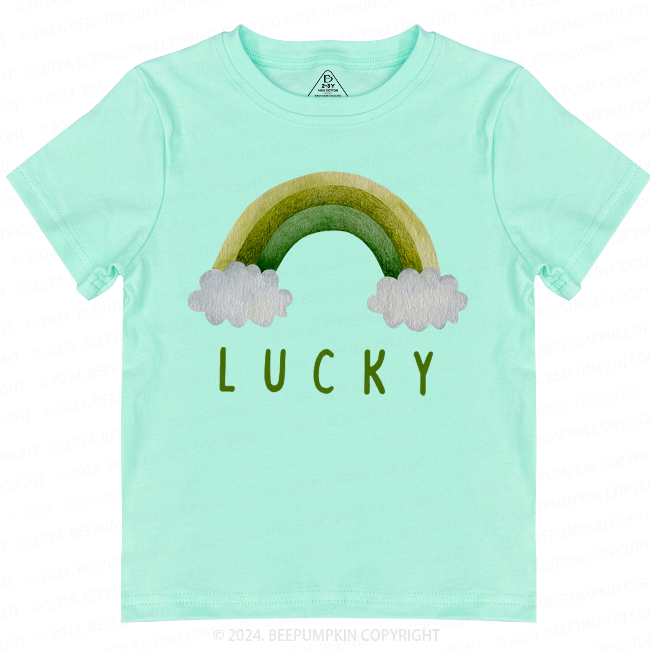 Luck Of the Rainbow St.Patricks Day Toddler Tees