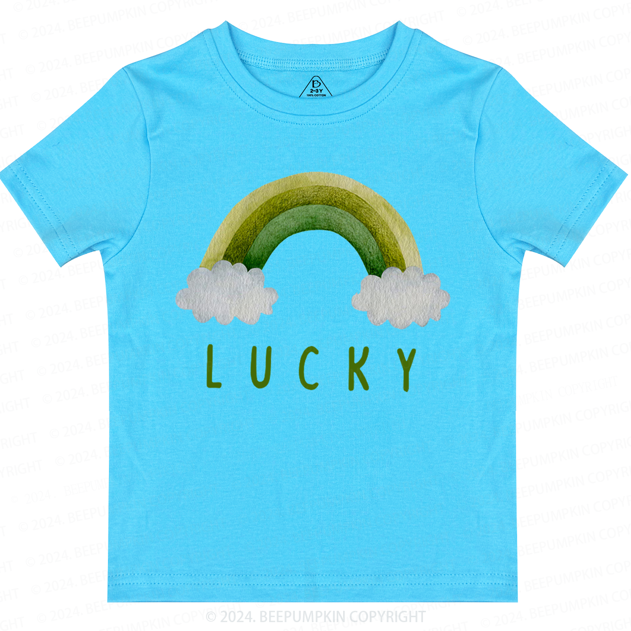 Luck Of the Rainbow St.Patricks Day Toddler Tees