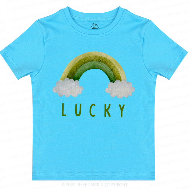 Luck Of the Rainbow St.Patricks Day Toddler Tees