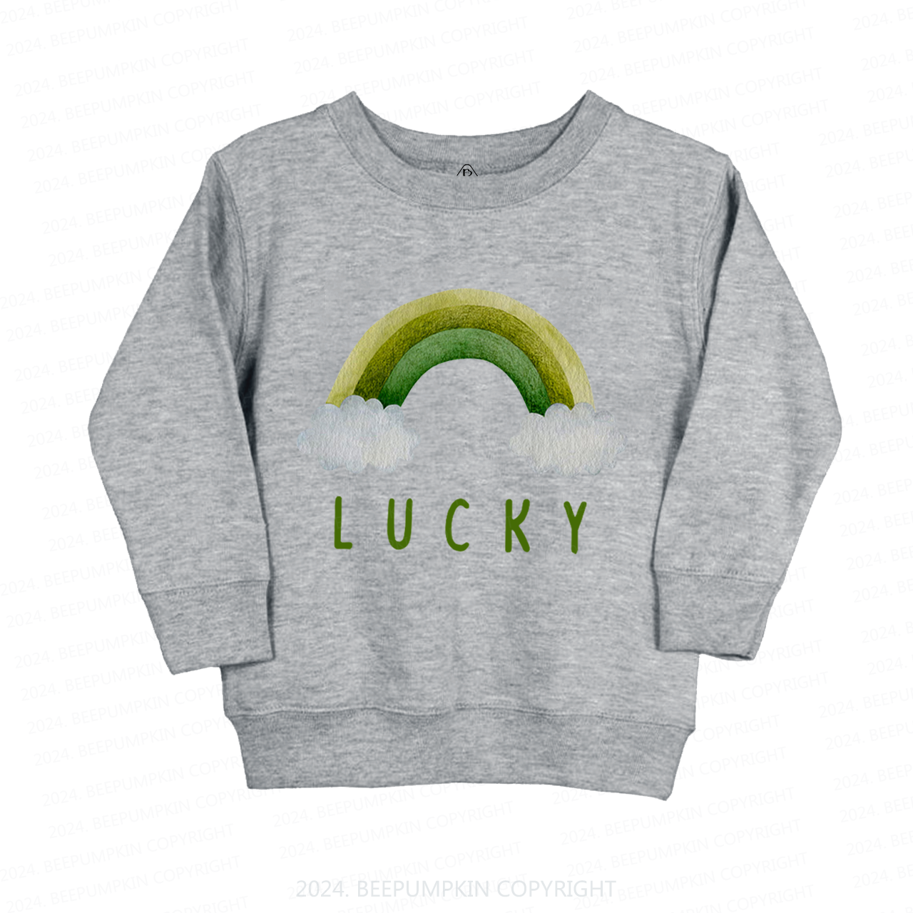 Lucky Of the Rainbow St.Patricks Day Kids Sweatshirt