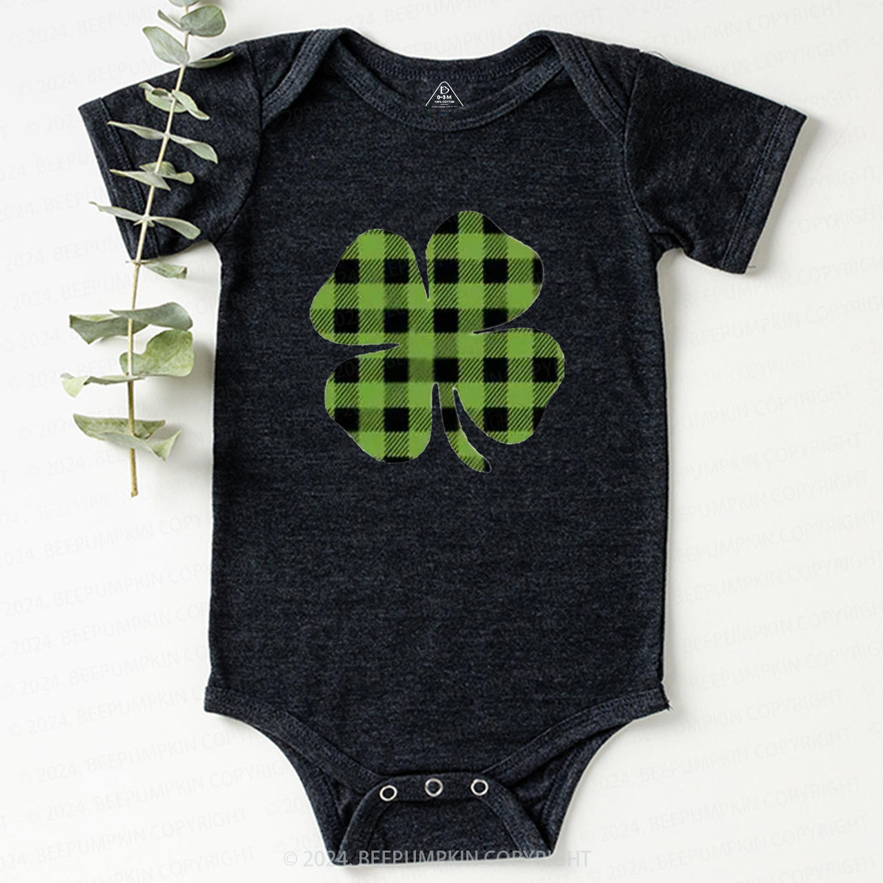 Shamrock Baby Bodysuit Beepumpkin