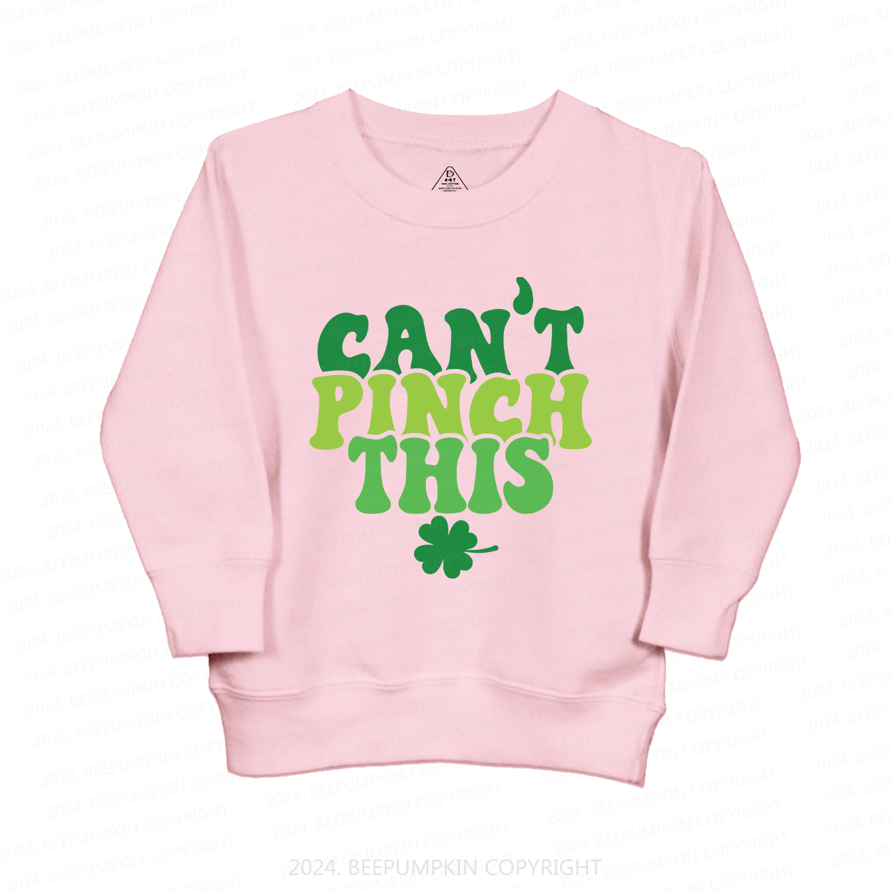 Can't Pinch This St.Patricks Day Kids Sweatshirt