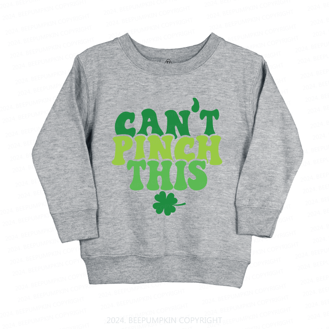 Can't Pinch This St.Patricks Day Kids Sweatshirt