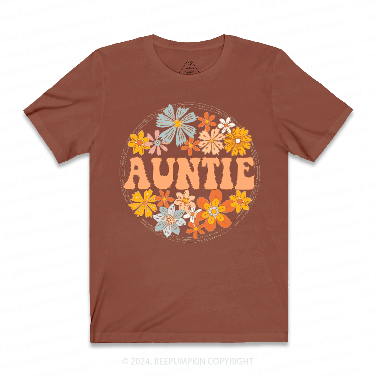 Floral Aunt T-Shirts 